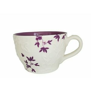 Starbucks 2006 Embossed Purple Flower Relief…